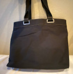 Kenneth Cole Reaction Black Canvas Tote