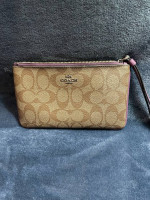 Authentic coach wristlet