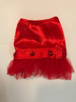 Designer Red Dress for little dog
