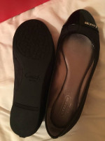 Coach black ballet flats, women's size 5 - BRAND NEW, still in box