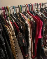 Lot of Over 100 new or gently used women’s clothing items. Great for a reselle