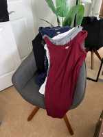 Maternity clothes shirts, pants, dresses, lounge, bathing suits