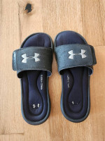 Under Armour slides - size 7Y