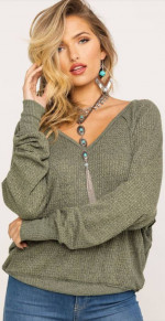 New Free People Thermal Tops Size Large $25 Each