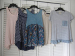JR Girls cute tops..SZ SM & Med EX COND!