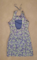 LILLY PULITZER 100% Cotton Lily & Ladybug Print lined Halter Dress – 4