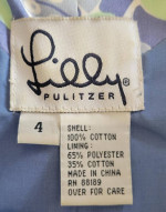 LILLY PULITZER 100% Cotton Lily & Ladybug Print lined Halter Dress – 4