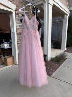 Blush Colored Prom Dress