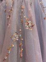 Blush Colored Prom Dress