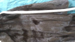 Black Mink Jacket and storage / travel bag