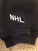 Youth NHL Boston Bruins SEWN Logo Hooded Sweatshirt, Sz. S 6/7