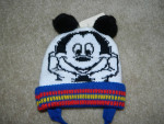 YOUTH Vintage Disney Mickey Mouse Winter Hat Fits 3-6Yos~NEW