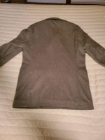 Gray Ralph Lauren Wool Coat