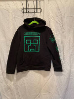 Boys size 8 med weight winter jacket & tops