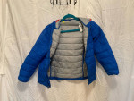 Boys size 8 med weight winter jacket & tops