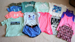 Collection of Teen Girl Size 14/Large T-shirts/Tank Tops/Shorts