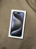 Apple iphone 15 pro blue sealed box unlocked