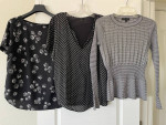 Eleven (11) Ann Taylor Women's Blouses, Sz Med
