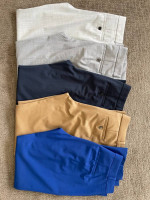 Five Pairs of Banana Republic Women's Logan Pants, Size 6