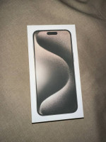 Apple iphone 15 pro max 512gb natural sealed box unlocked