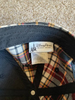 Disney Plaid Mickey 28 Baseball Cap