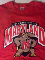 Tennessee, Maryland, LSU :colorful T-shirts