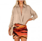 EVALESS Womens Tops Long Sleeve Shirts