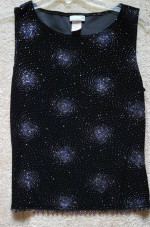 Festive sparkly top - go casual or dressy