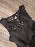 Juniors Black Dress