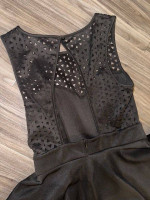 Juniors Black Dress