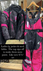 Ladies’ jacket & pants