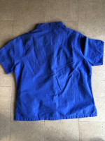 Really cute vintage shirt with African women appliqués -  Sz. Medium