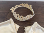 Deconstructed Vintage 1953 Wedding Gown