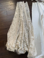 Deconstructed Vintage 1953 Wedding Gown