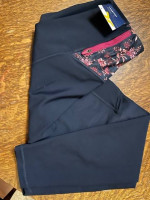 Leggings--Old Navy High-Rise Powersoft 7/8 Ankle, pocket, black. New