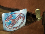 2003 Marlboro Suede Leather Travel Duffle Bag GUTS GRIT GEAR EXCELLENT