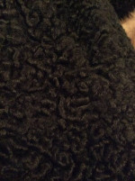 VINTAGE PERSIAN LAMBSWOOL and BLONDE MINK COAT