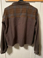 Women’s Cordurouy and plaid light jacket