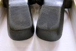 Women’s Black Slide-in sandal, size 7.