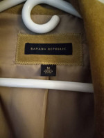 BANANA REPUBLIC mens SUEDE COAT