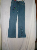 Girls Fancy, Dressy Jeans, New or Like New, Size 10