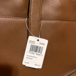 Coach F22529 Men’s Hamilton Saddle Brown Leather Briefcase Work Laptop