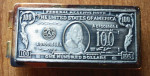 Gold money clip