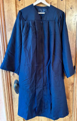 NEW Black Adult Unisex Graduation Cap & Gown