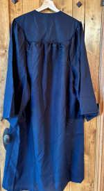 NEW Black Adult Unisex Graduation Cap & Gown