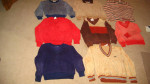 BOYS TOPS-3-8yrs?--SOFT VELOUR-Excellent
