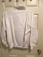 Ladies white pullover Bermuda XL NWOT