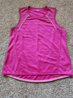 Hot pink Champion tank top