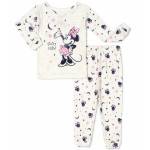 DISNEY Baby Girl's size 9 Mos MINNIE MOUSE PAJAMAS 2-Pc Cotton ~ New