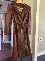 Vintage Leather Coat